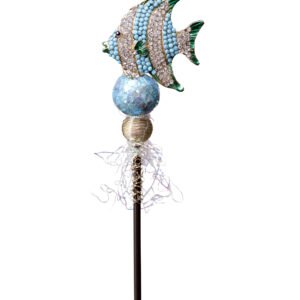 turquoise fish stake