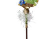 rhinestone fish orchid stake